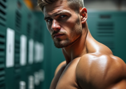 Why do men with muscles always seem to look mean