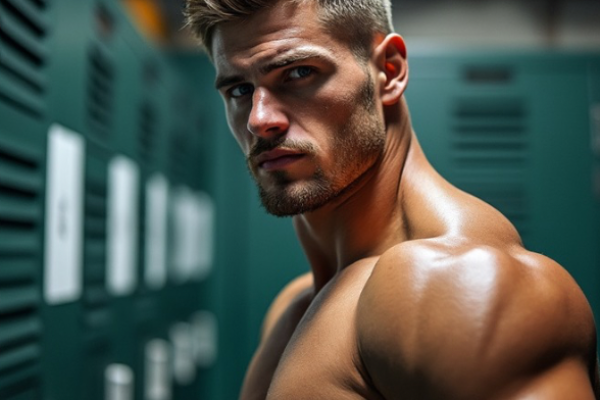 Why do men with muscles always seem to look mean